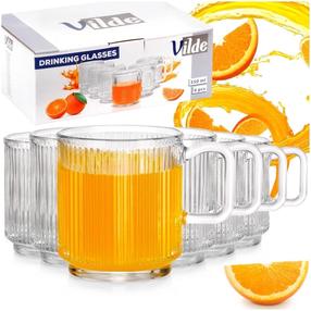 Stiklinių komplektas Vilde 139791, stiklas, 0.35 l, 6 vnt.