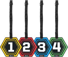 Treniņu piederumi, mērķi SKLZ Reactive Agility 10666, 22.2 cm, daudzkrāsaina, 4 gab.