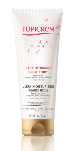 Kūno losjonas Topicrem Ultra-Moisturizing Pearly, 75 ml