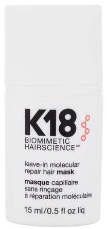 Kaukė plaukams K18 Leave-In Molecular Repair, 15 ml