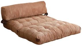 Sofa-lova Atelier Del Sofa Kadife 2, ruda sp., 120 x 75 cm x 79 cm