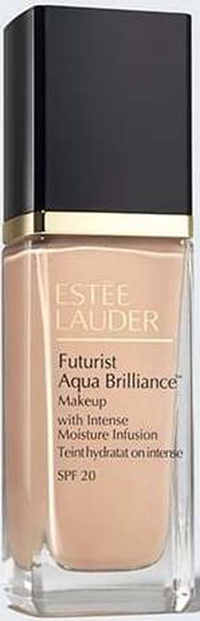Skystas makiažo pagrindas Estee Lauder Futurist Aqua Brilliance SPF20, SPF 20, 2c0 cool vanilla, 30 ml