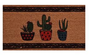 Durų kilimėlis Conceptum Hypnose Colorful Cactus 877CHL1129, įvairių spalvų, 40 cm x 60 cm