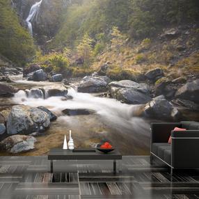Fototapetas Artgeist Ohakune - Waterfalls in New Zealand, 193 cm x 250 cm