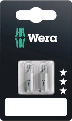 Бита для отвертки Wera WE05073309001, PZ2, 25 мм