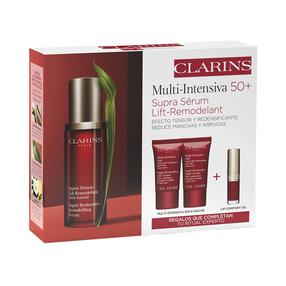 Sejas kopšanas līdzekļu komplekts sievietēm Clarins Supra Serum Multi Intensive, 4 gab.