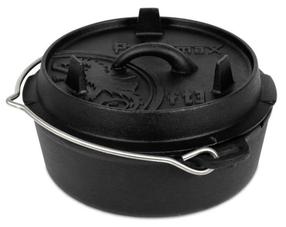 Katilas Petromax Dutch Ovens, ketus, 25 cm, 1.6 l, juoda sp.