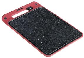 Разделочная доска Jata HACC4531, черный цв./красный цв., 33.6 см x 23.6 см