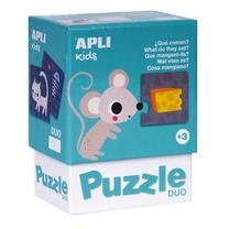 Dėlionė APLI kids, 0.2 cm, įvairių spalvų, 24 vnt.