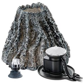 Декорация аквариума Ferplast Kit Box Volcano Show, черный цв./серый цв., 12 см