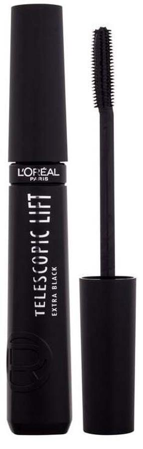 Blakstienų tušas L’Oréal Paris Telescopic Lift, 9 ml, juoda sp. extra black