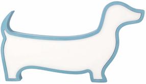 Stalinis šviestuvas Candellux Lighting IQ Kids Dog, LED, 12W, balta sp./mėlyna sp.