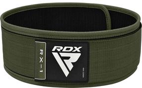 Svarcelšanas josta RDX RX1 WBS-RX1AG-XL, zaļa krās., XL