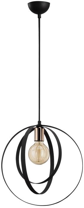 Lampa karināms Opviq Vaveyla 446-S 521SHN3360, E27, 1 x 40 W, melna krās. / melna krās.