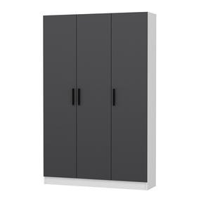 Prieškambario spinta Kalune Design Noah 8210, antracito sp., 35 cm x 135 cm x 210 cm