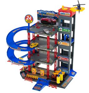 Автомобильная стоянка City Parking Playset 5990, многоцветный