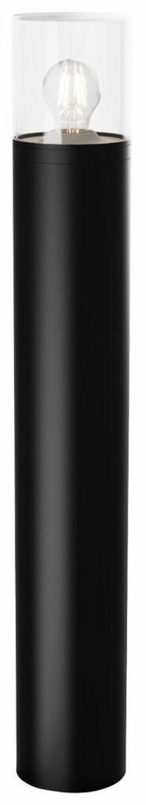 Pastatomas lauko šviestuvas Zuma Line Sienna, 40W, E27, IP54, juoda sp., 12 cm x 80 cm