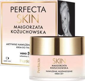 Veido kremas Perfecta Skin Moisturizing & Brightening, 50 ml, 30+