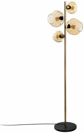 Stāvlampa Opviq Benek, 40 W, E27, dzeltena krās.
