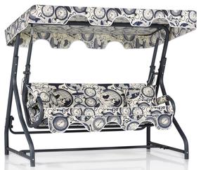 Lauko sūpynės Kalune Design Olea 3 561CLR1724, įvairių spalvų, 110 cm x 200 cm x 165 cm