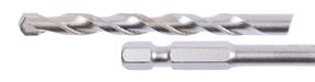 Grąžtas Makita P-77621, medienai/metalas/akmeniui, sraigtinis, hex 1/4, 8 mm x 12.5 cm