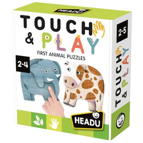 Pusle, loomad Headu Touch & Play, mitmevärviline