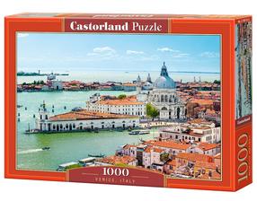 Puzle Castorland Venice Italy 1000 el. C-104710, 68 cm x 47 cm, 1000 gab., daudzkrāsaina
