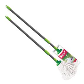 Grindų valymo šepetys York Mega, 150 cm, žalia sp./pilka sp.