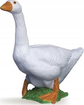 Mängukujuke Papo Goose 427909, valge v.