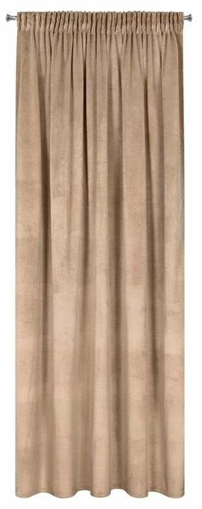 Naktinė užuolaida Rosa, ruda sp./rusva sp., 140 cm x 270 cm