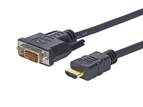 Kabelis Vivolink Pro PROHDMIDVI1.5 HDMI, DVI, 3 m, juoda sp.