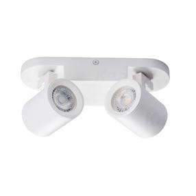Lampa griesti Kanlux Laurin 29122, GU10, 2 x 10 W, balta krās. / balta krās.