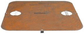 Laužo ugniakuro dangtis Petteri Wiimaa GrillSymbol Fogo, 79 cm x 79 cm x 0.2 cm