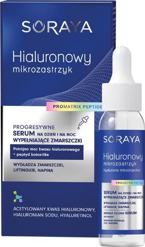 Sejas serums Soraya Hyaluronic Microinjection, 30 ml
