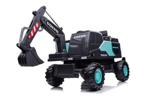 Laste elektriline traktor Lean Toys Volvo DK-VE888, sinine v.