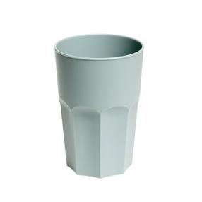 Plastmasas glāze Okko 003301676, 500 ml, 8.5 cm, polipropilēns (pp), zaļa krās.