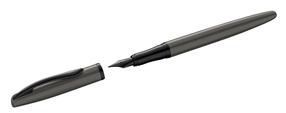 Plunksnakotis Pelikan Jazz Noble 826716, kairiarankiams/dešiniarankiams, juoda sp./pilka sp.