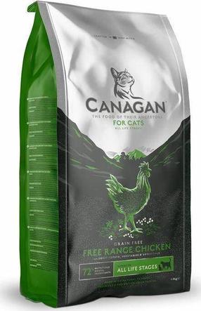 Sausas kačių maistas Canagan Free Range Chicken, vištiena, 0.375 kg