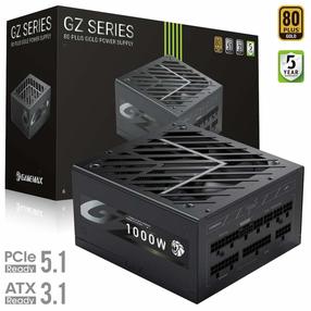 Maitinimo blokas Gamemax GZ 1000G BK 1000 W, 13.5 cm