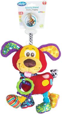 Barškutis Playgro Harry Puppy Dog, įvairių spalvų