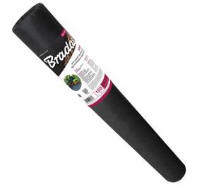 Agrotekstilė nuo piktžolių Bradas, juoda sp., 50 m x 0.6 m, 150 g/m²