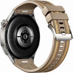 Viedais pulkstenis Huawei Watch GT 6 Pro, brūna krās./titāna krās.