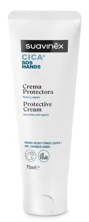 Rankų kremas Suavinex CICA+ SOS, 75 ml