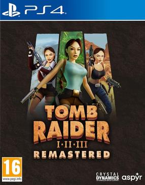 PlayStation 4 (PS4) mäng Crystal Dynamics Tomb Raider I-III Remastered, inglise