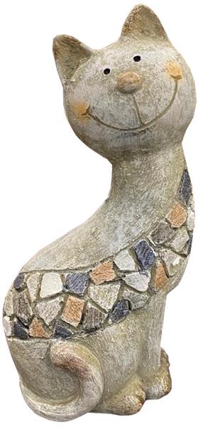 Sodo dekoracija "Katė" Besk Garden Cat 4750959108178, 14 cm, ruda sp.
