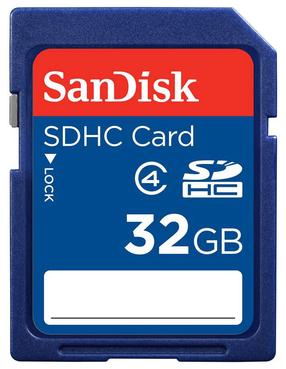 Atminties kortelė SanDisk SDSDB-032G-B35, 32 GB, 15 Mb/s