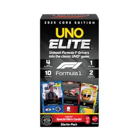 Карточные игрa Уно Mattel Games Uno Elite Formula 1