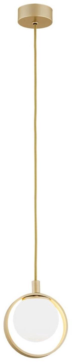 Lampa karināms Argon Saturnia 8257, G9, 1 x 6 W, zelta krās./balta krās. / zelta krās.