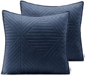 Pagalvės užvalkalas Restilo Softa, pilka/violetinė, 45 cm x 45 cm