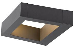 Sieninis lauko šviestuvas SLV Bookat, 15W, LED, IP65, antracito sp., 7.5 cm x 30 cm